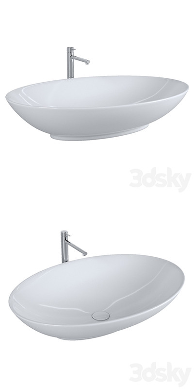 Washbasin Scarabeo Neck (8045)